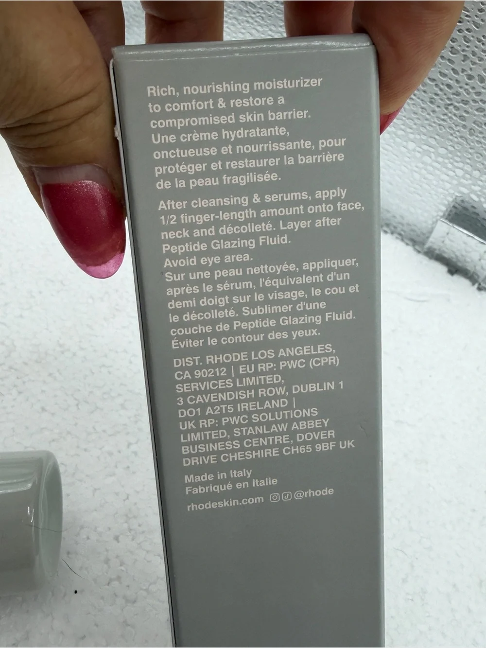 RHODE Barrier Restore Cream - Gray